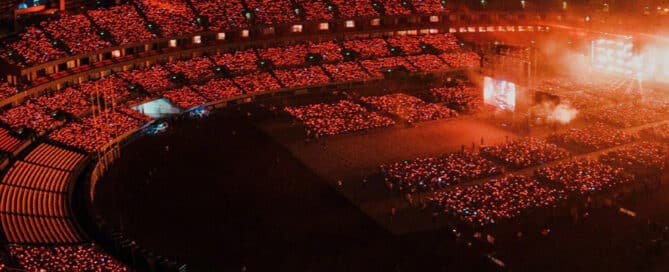 Flashing LED Lightsticks for events