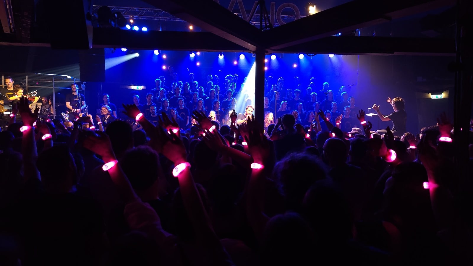 กำไลข้อมือ LED สำหรับคอนเสิร์ต กำไลข้อมือ LED สำหรับคอนเสิร์ต