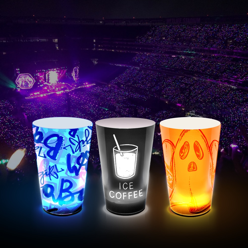 custom light up cups แก้วเรืองแสงแบบกำหนดเอง